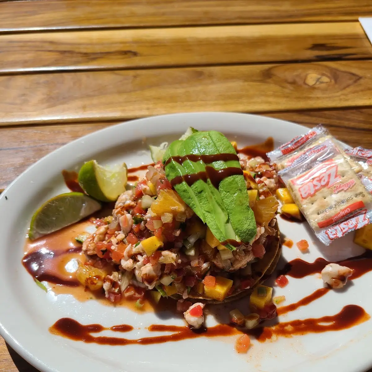 Ceviche Tostada