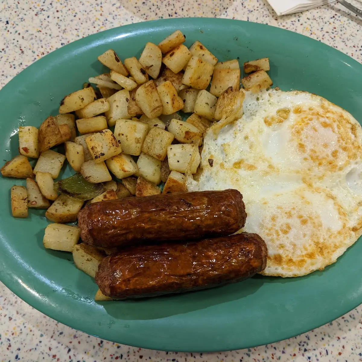 Sausage Breakfast with Country Potatoes