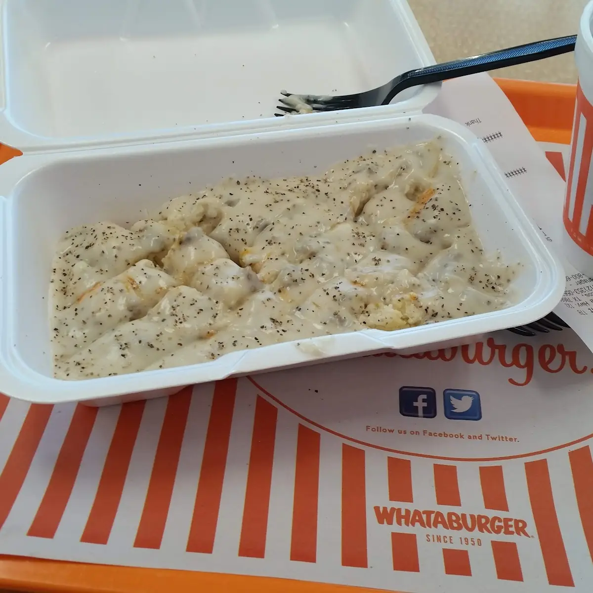 Biscuits & Gravy and Coffee
