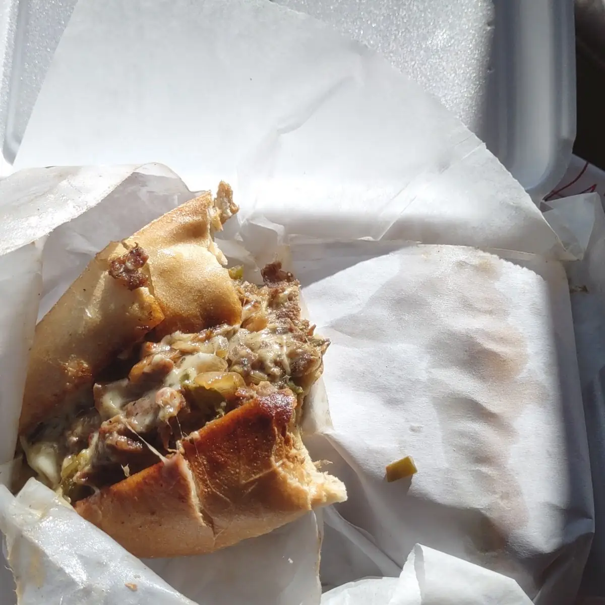 Kicking Philly Cheesesteak Sandwich