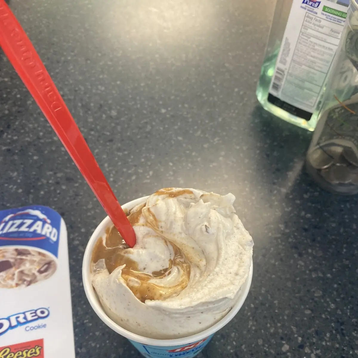 Nestle Drumstick with Peanuts Blizzard Treat