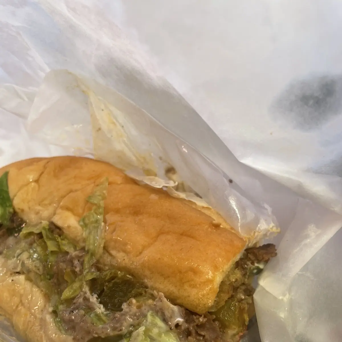 NYC Chopped Cheese Sub