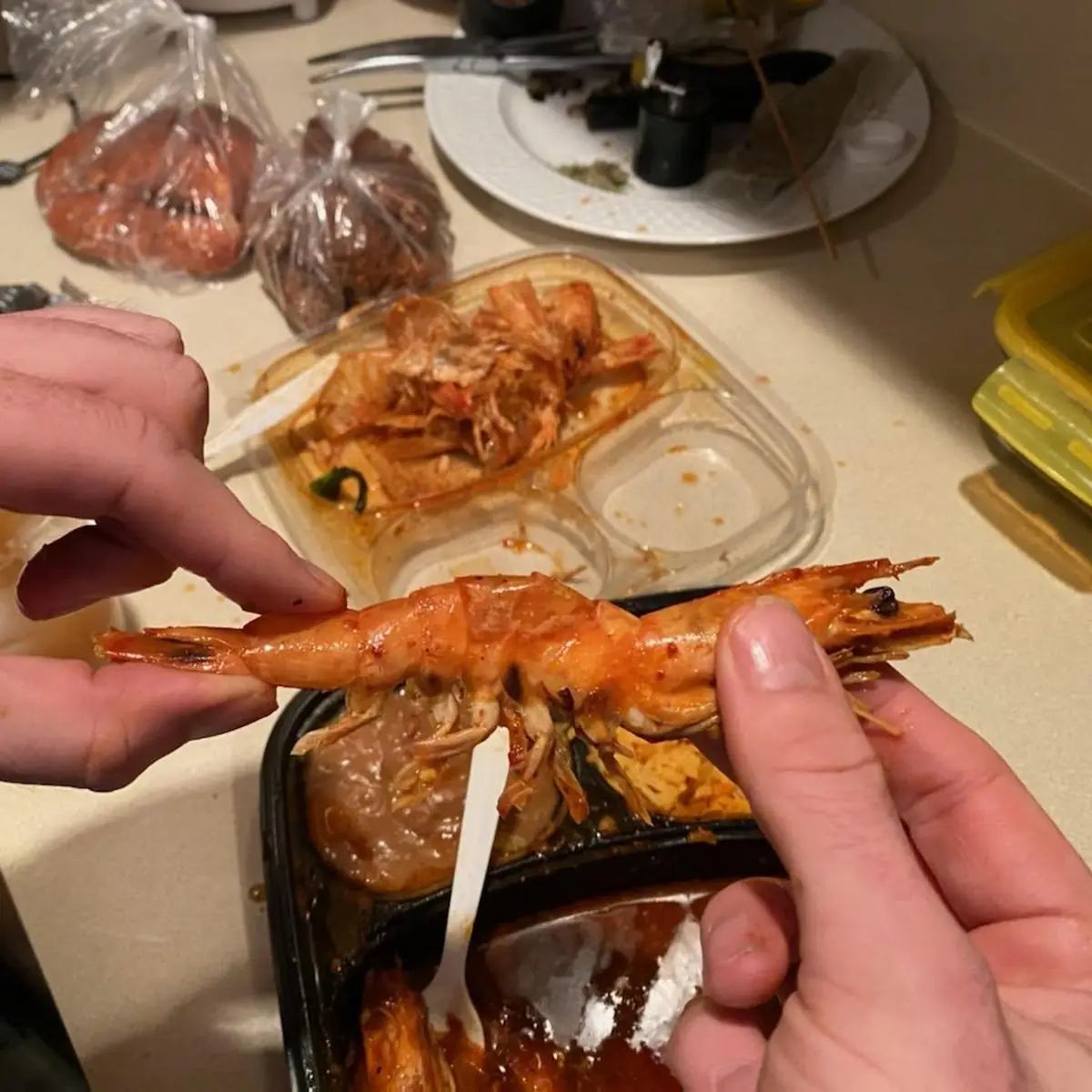 Camarónes A la Diabla
