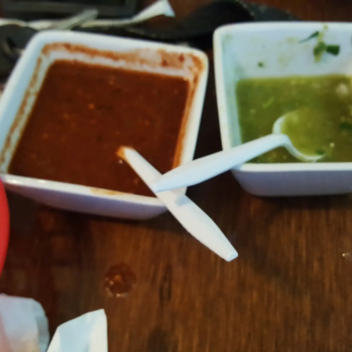 Salsa Verde Y Roja