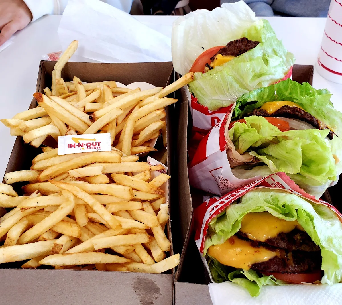 Double Double Cheeseburger Protein Style