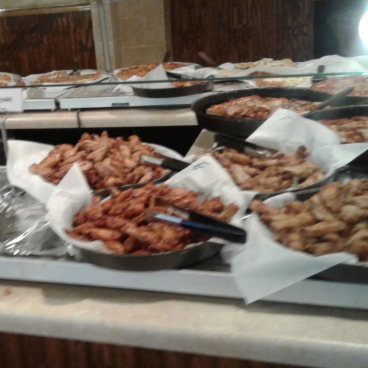 All You Can Eat Pizza Wings & Dessert