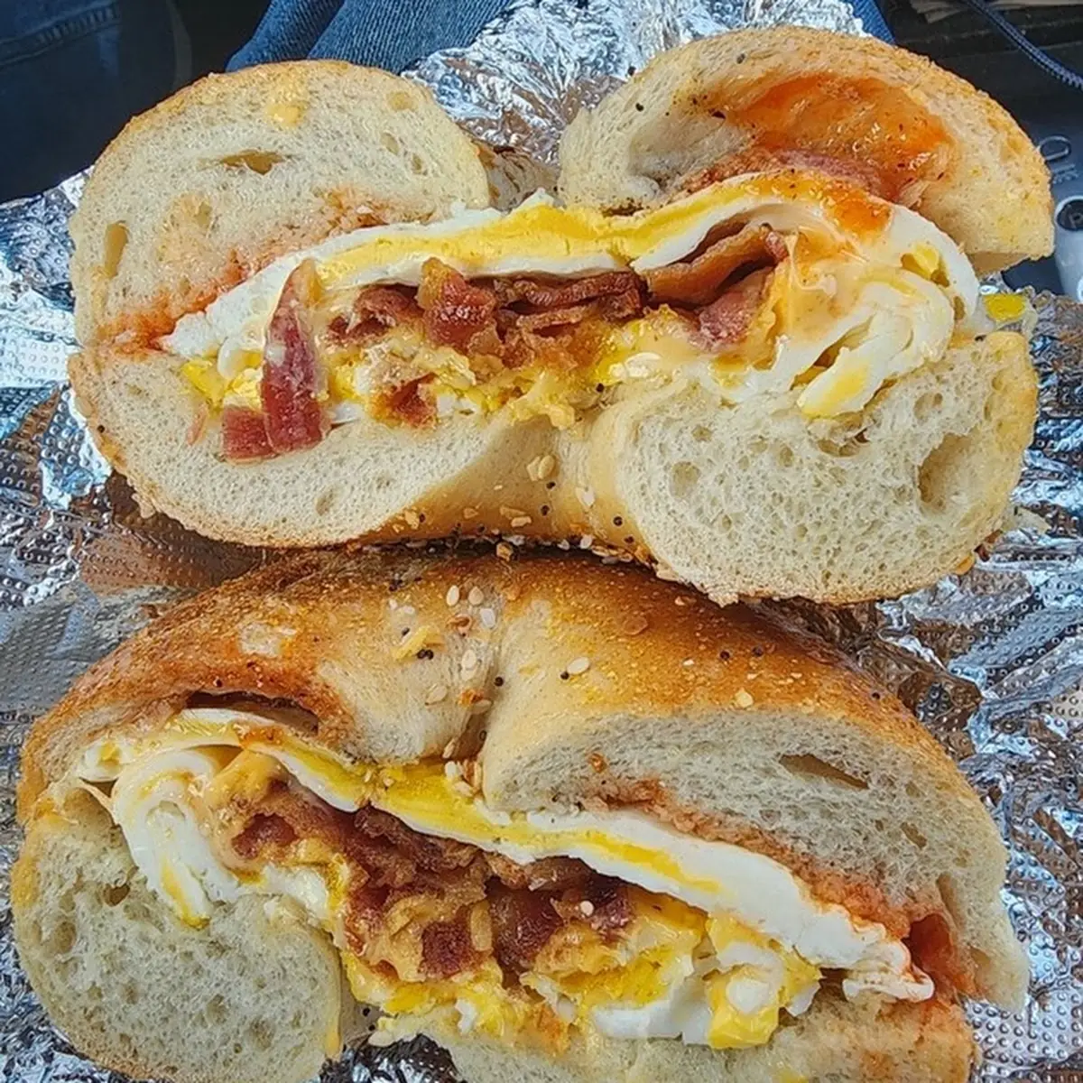 Sausage Egg and Pepper Jack Cheese