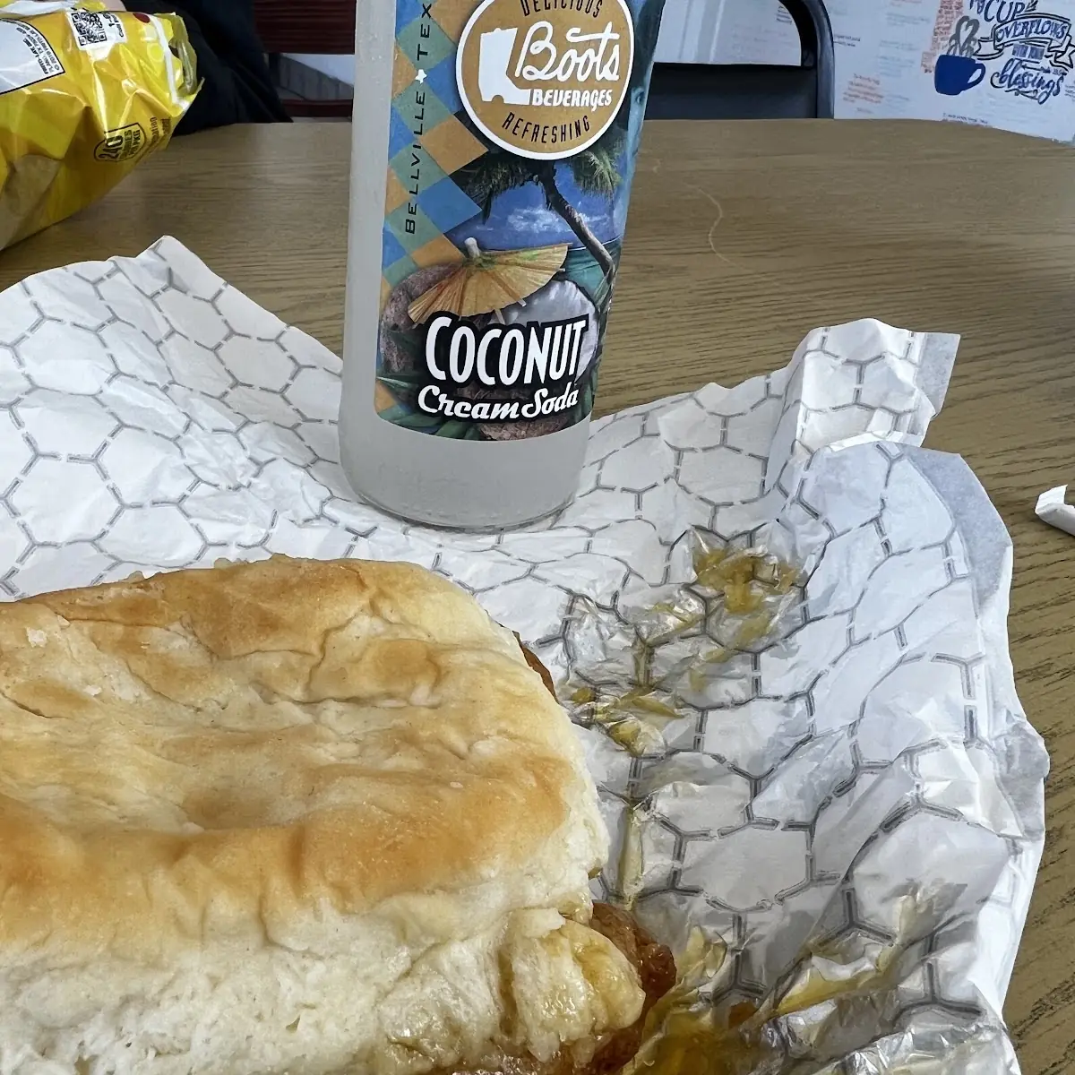 Honey Chicken Biscuit