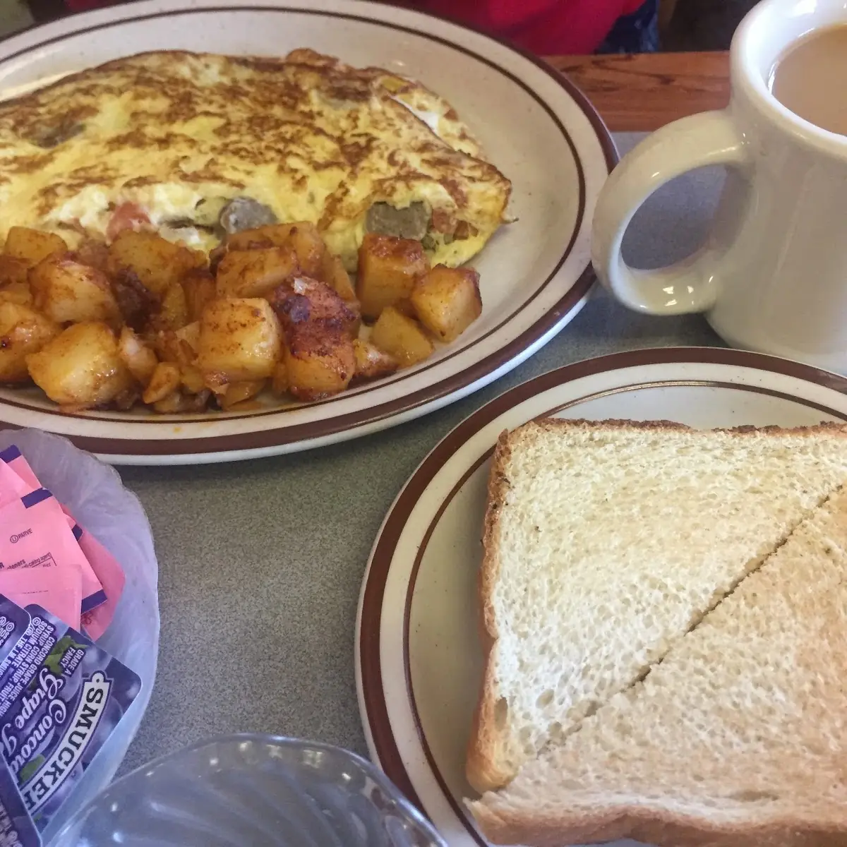 Easter Sandwich on Toast