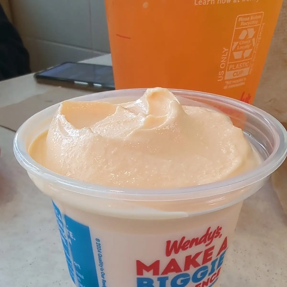 Orange Dreamsicle Frosty