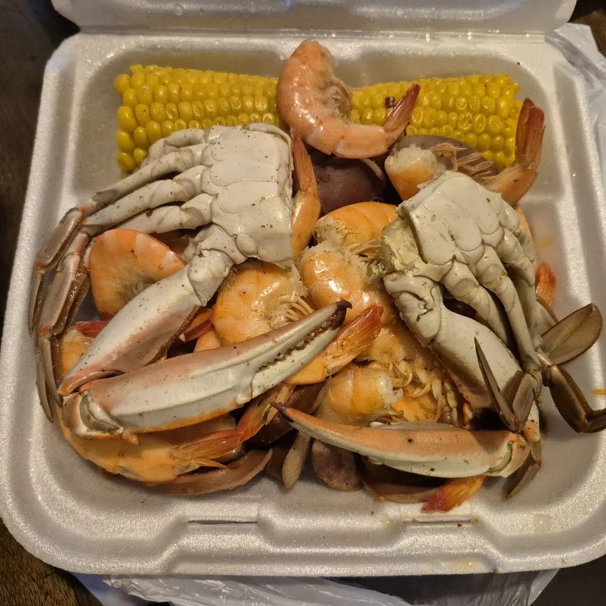 Low Country Boil with Snow Crab