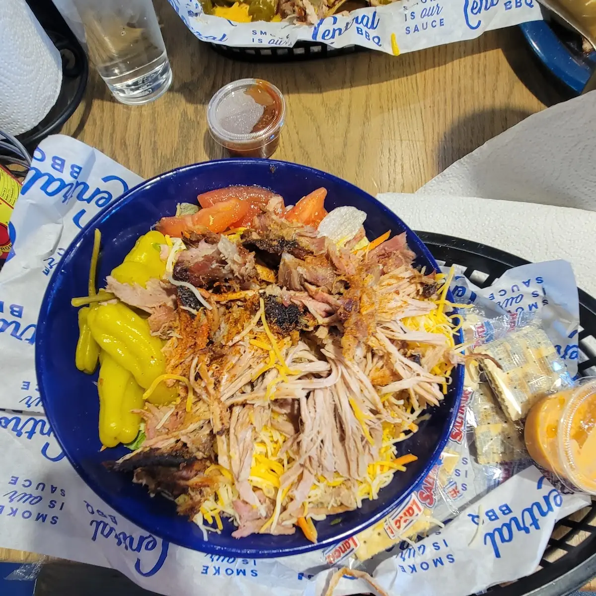 Pork BBQ Chicken Salad