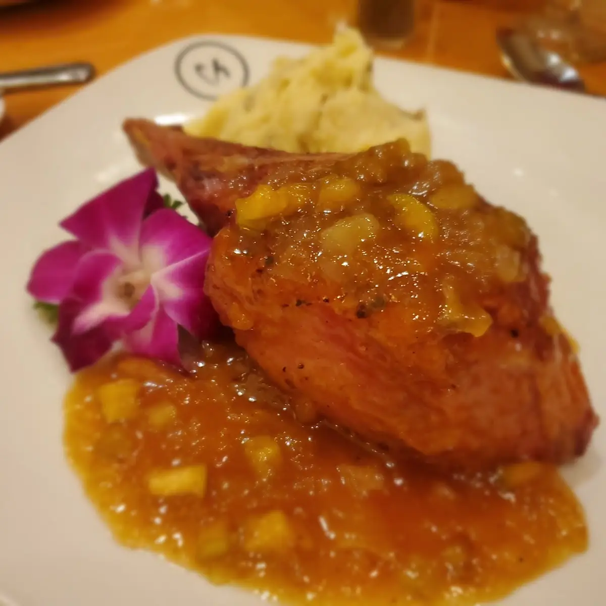 Autumn Spiced Pork Chop