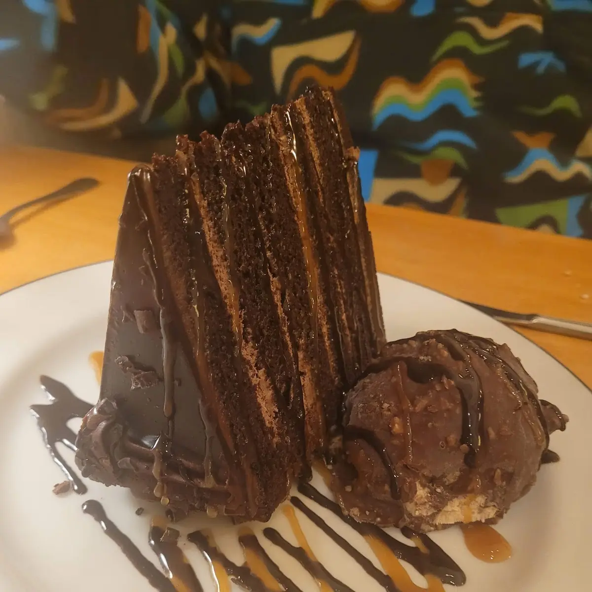 Mile High Chocolate Cake