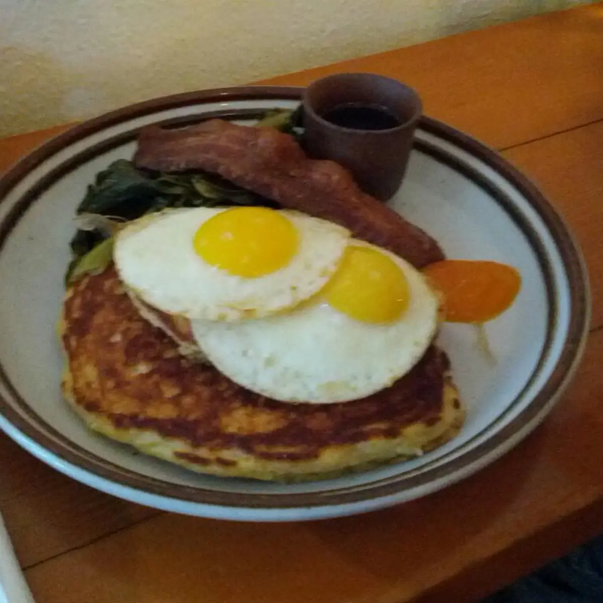 Pork Chop and Eggs