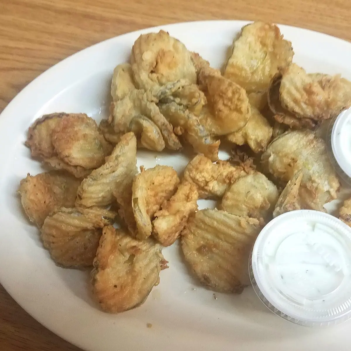Fried Pickles w Ranch Dressing