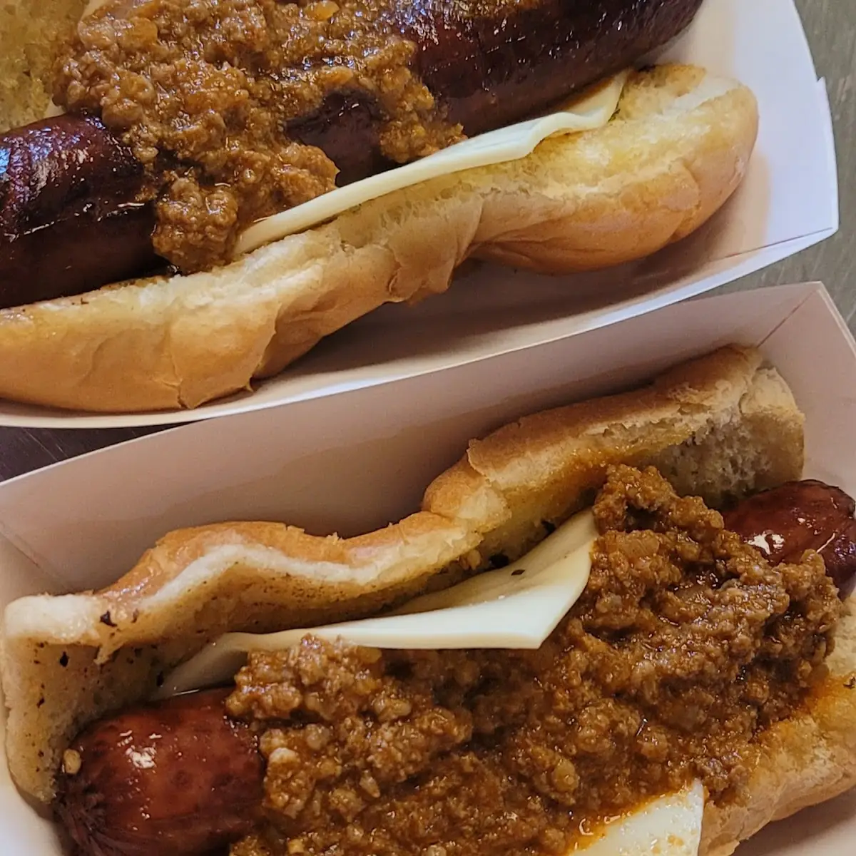 2 Thunder Chili Cheese Dogs
