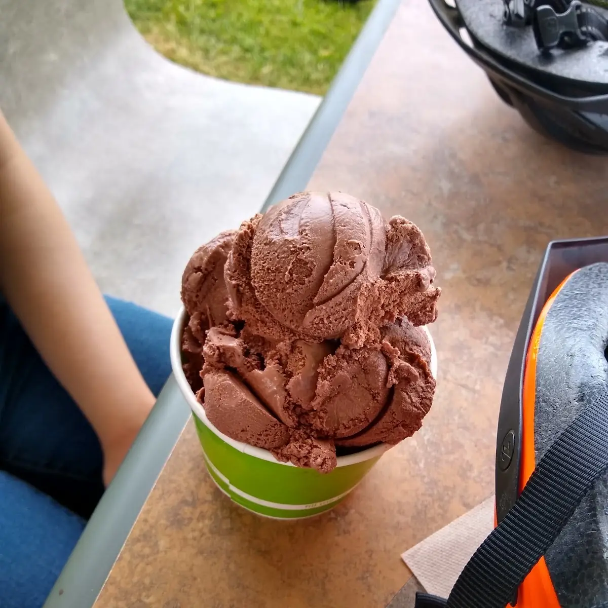3 Scoop Chocolate Ice Cream