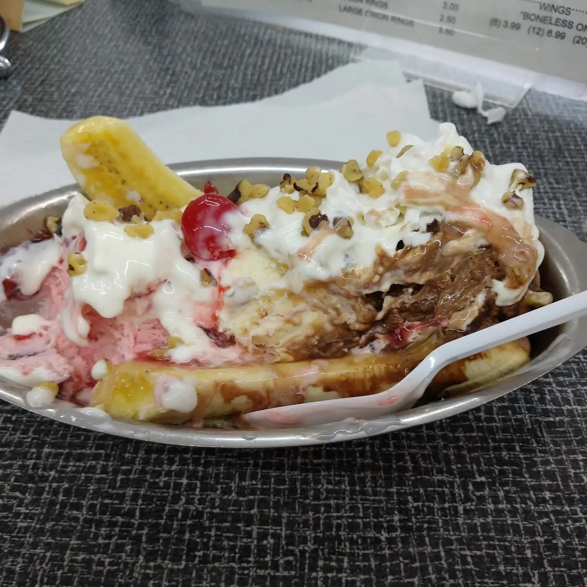 Hand Dipped Banana Split