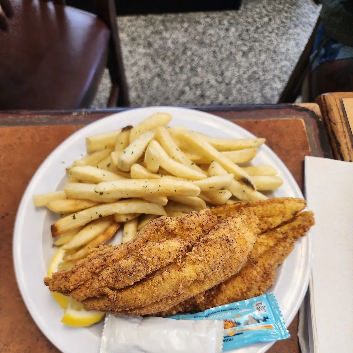 Catfish Basket with Fries