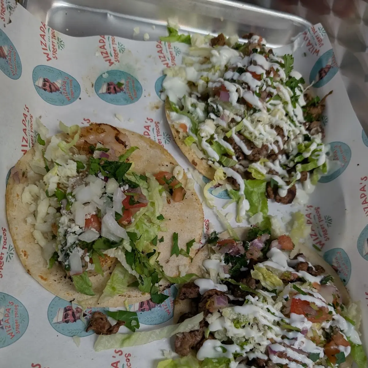 Stake and Shrimp Street Tacos
