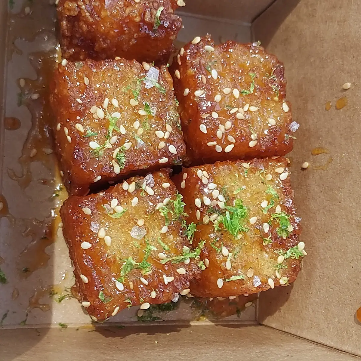 Sticky Rice Fritters