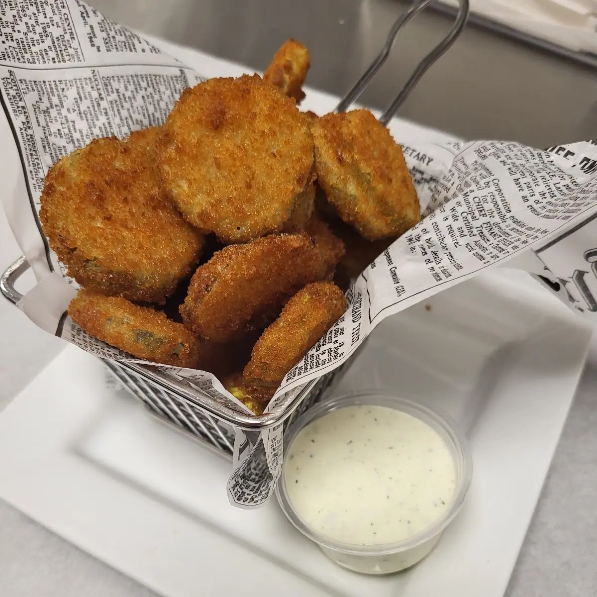 Fried Pickle Chips