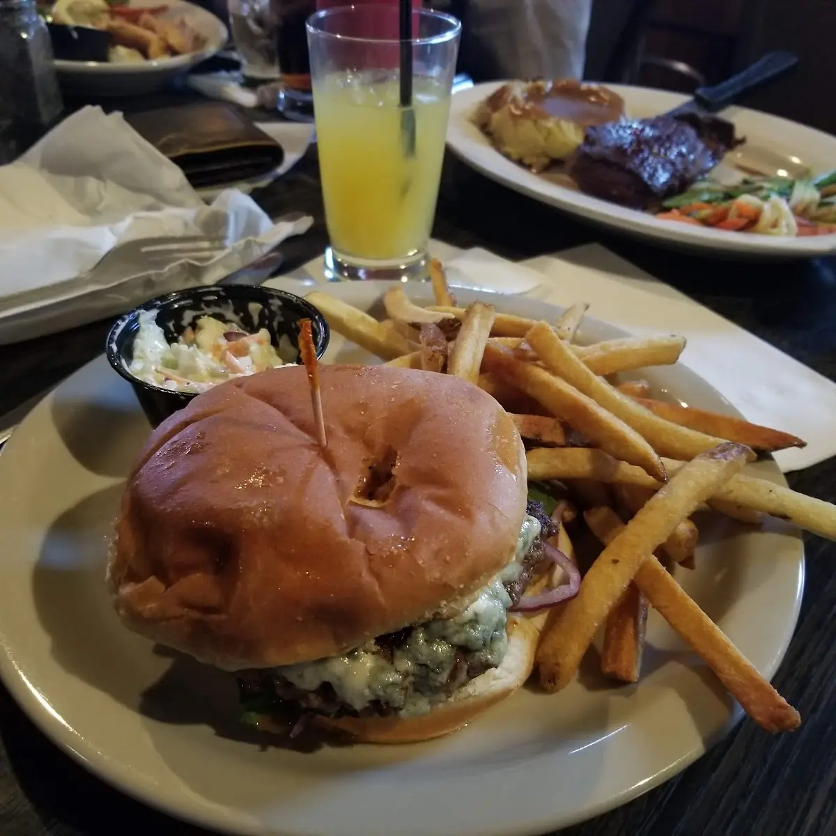 Black and Blue Burger
