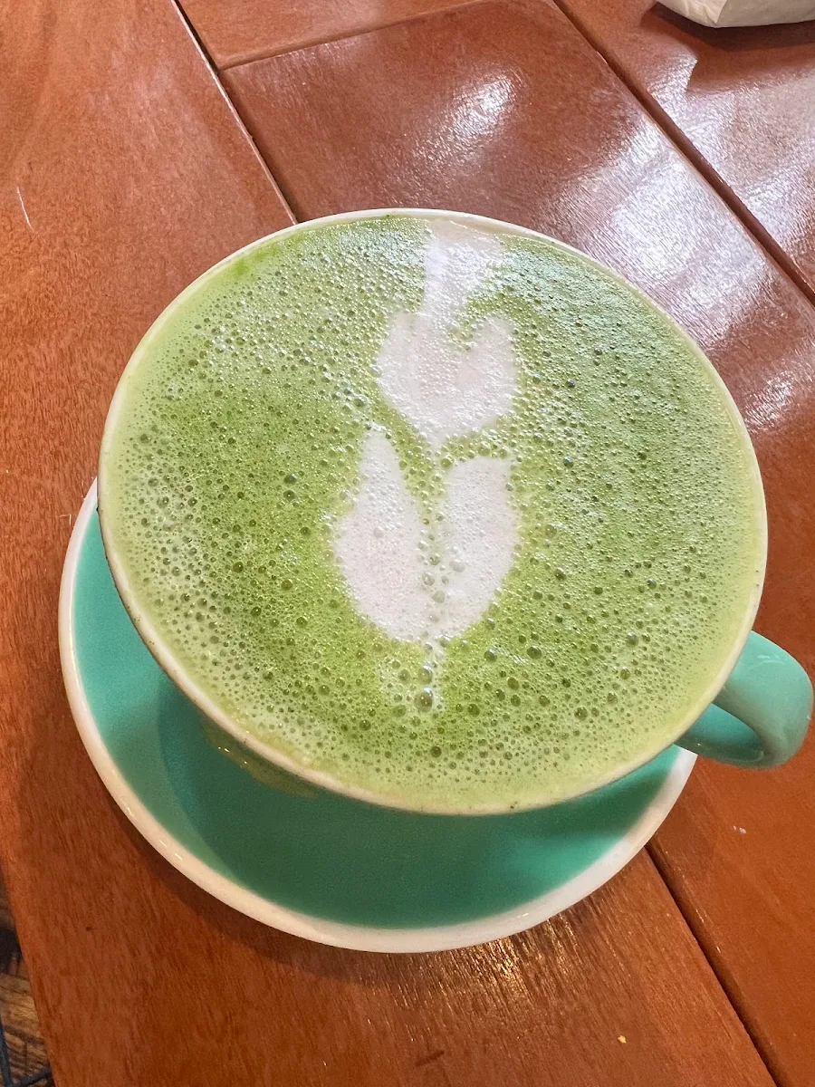 Strawberry Matcha Latte
