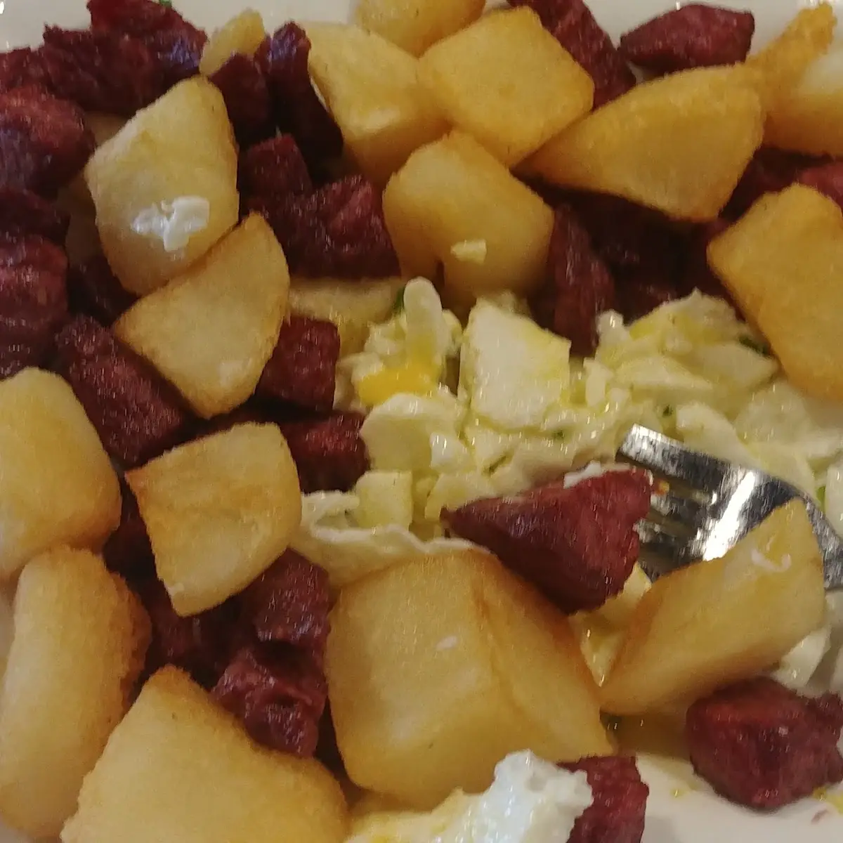 Irish Breakfast Corned Beef Potato & Egg