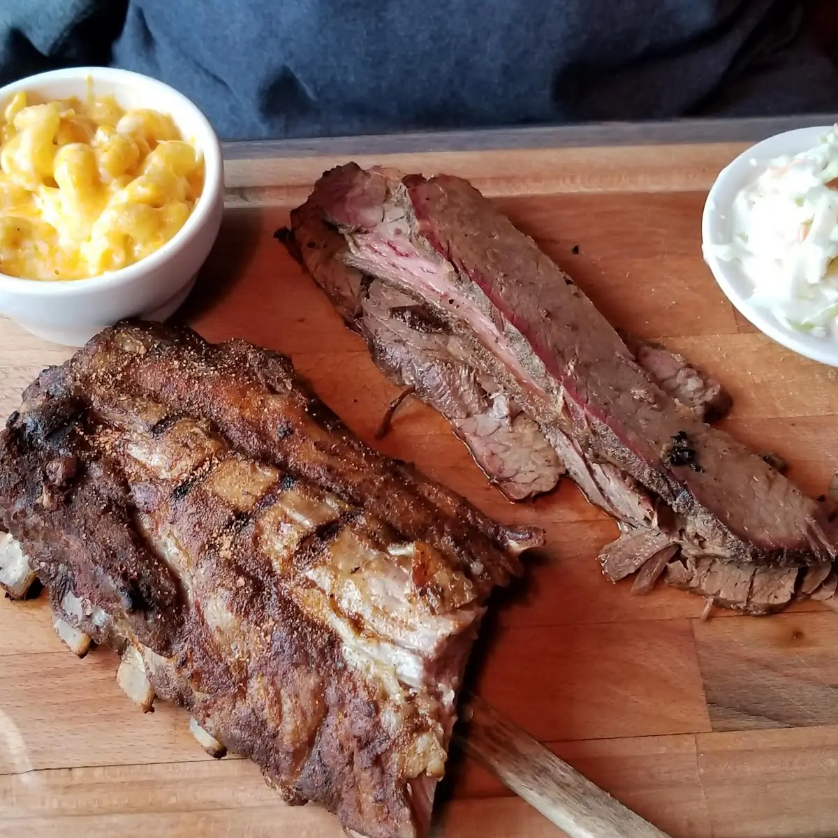 Half Rack Ribs with Brisket