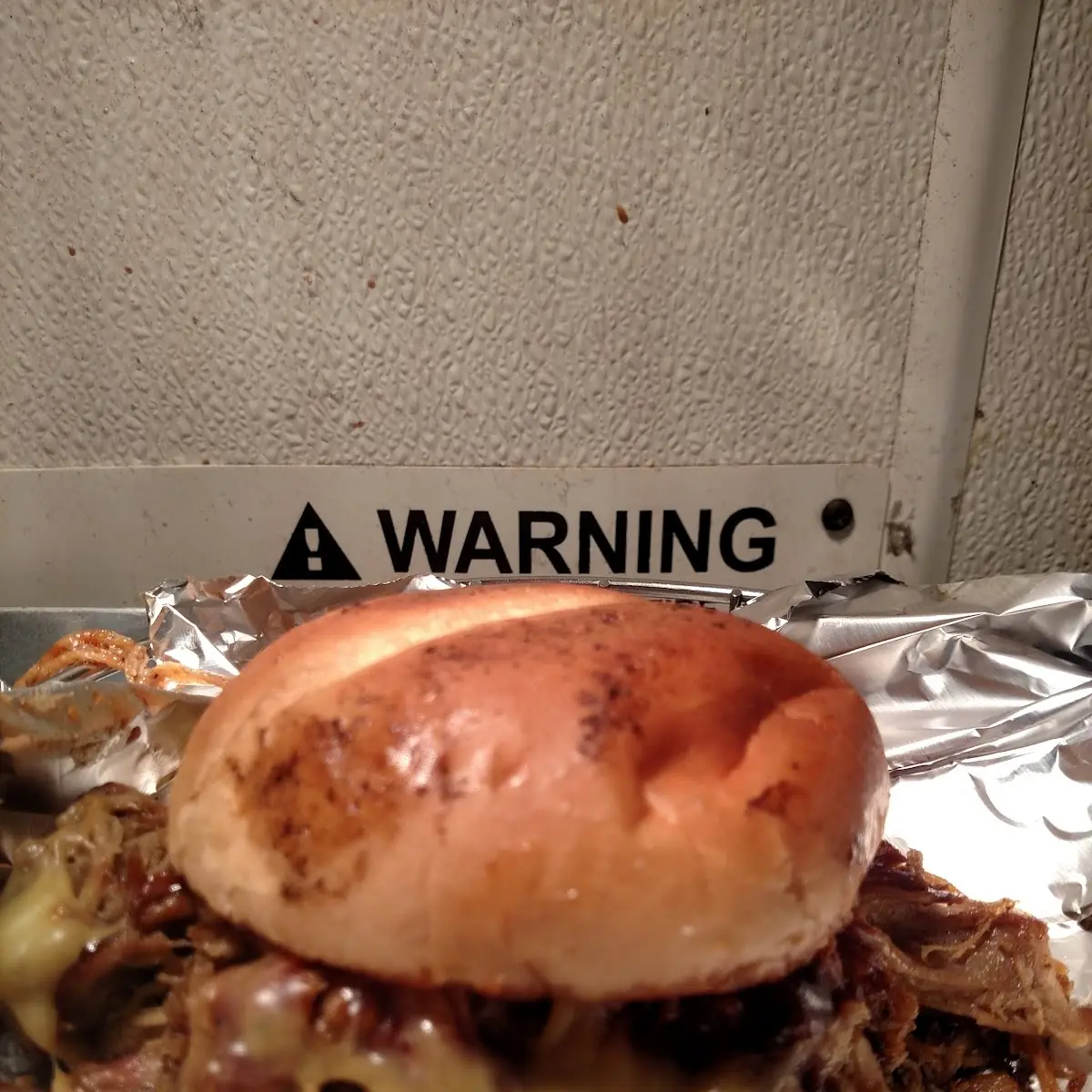 Slow Smoked Pulled Pork Sandwich