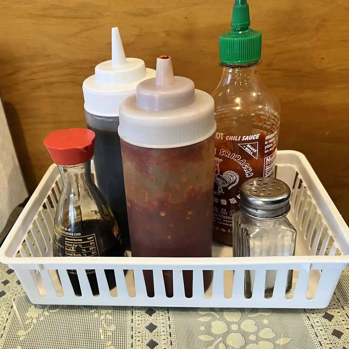 Noodle Soup Condiments