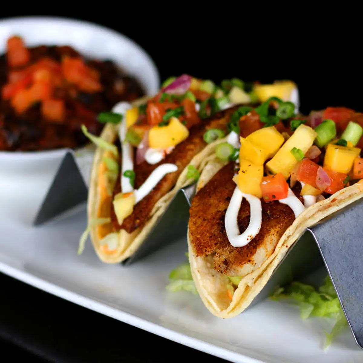 Honey Shrimp Tacos