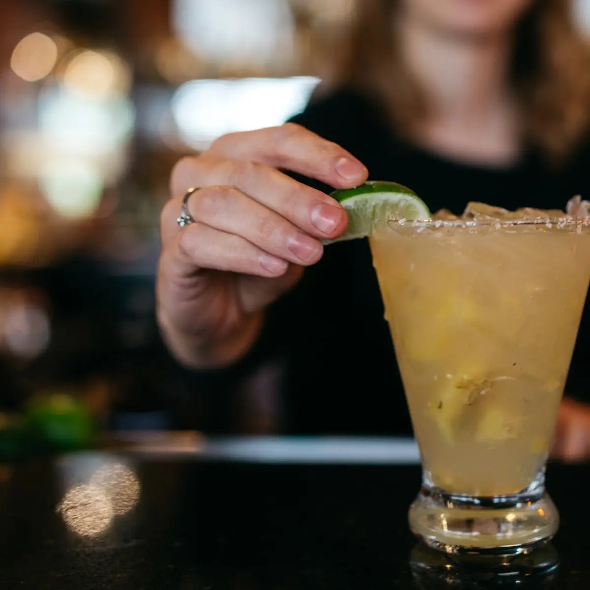 Mango Habanero Whiskey Sour
