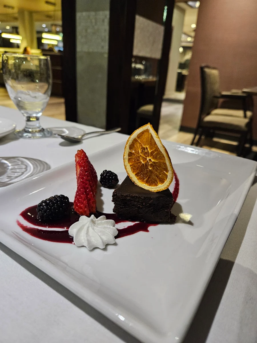 Gluten Free Chocolate Cake, Four Seasons Restaurant & Lounge