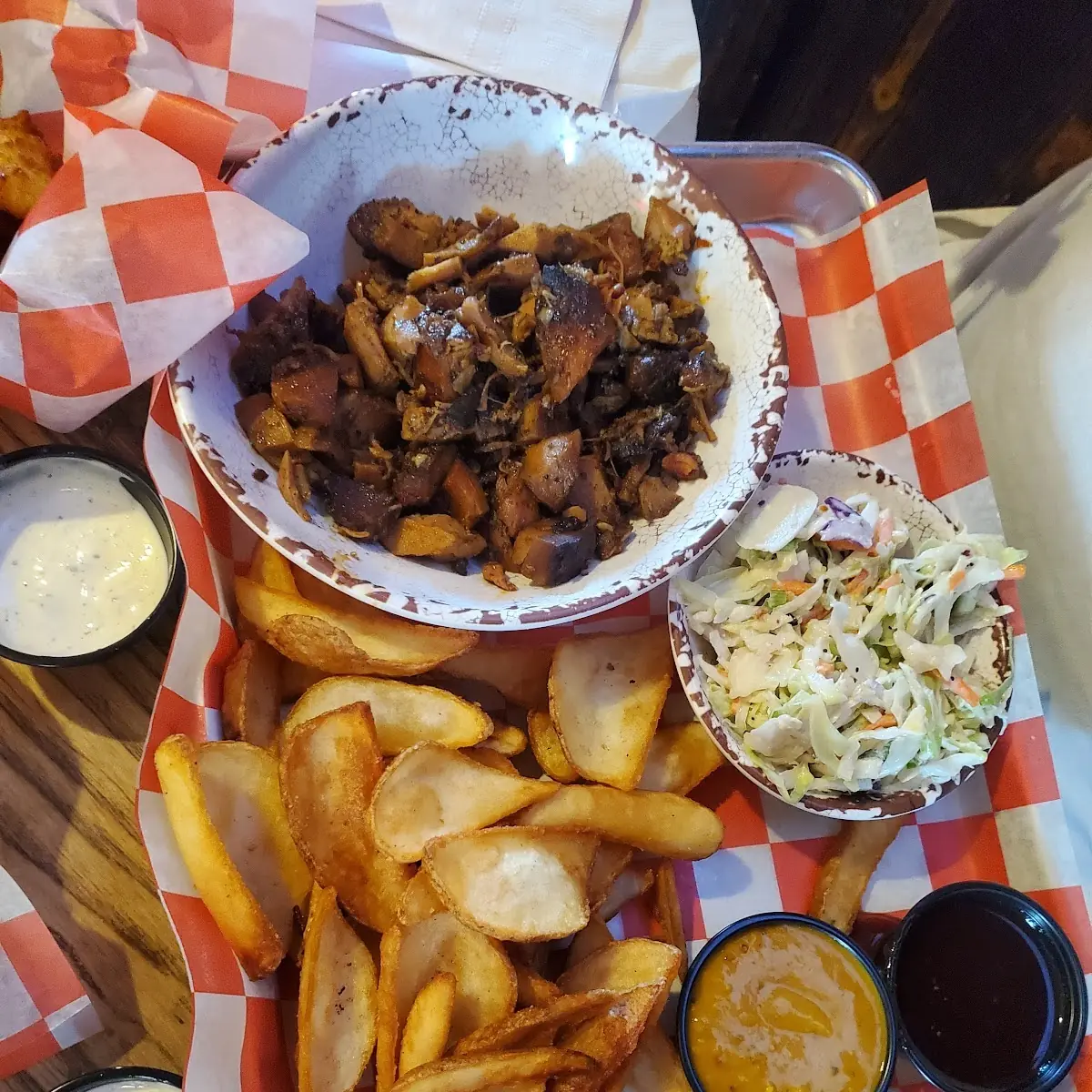 Pulled Chicken Platter