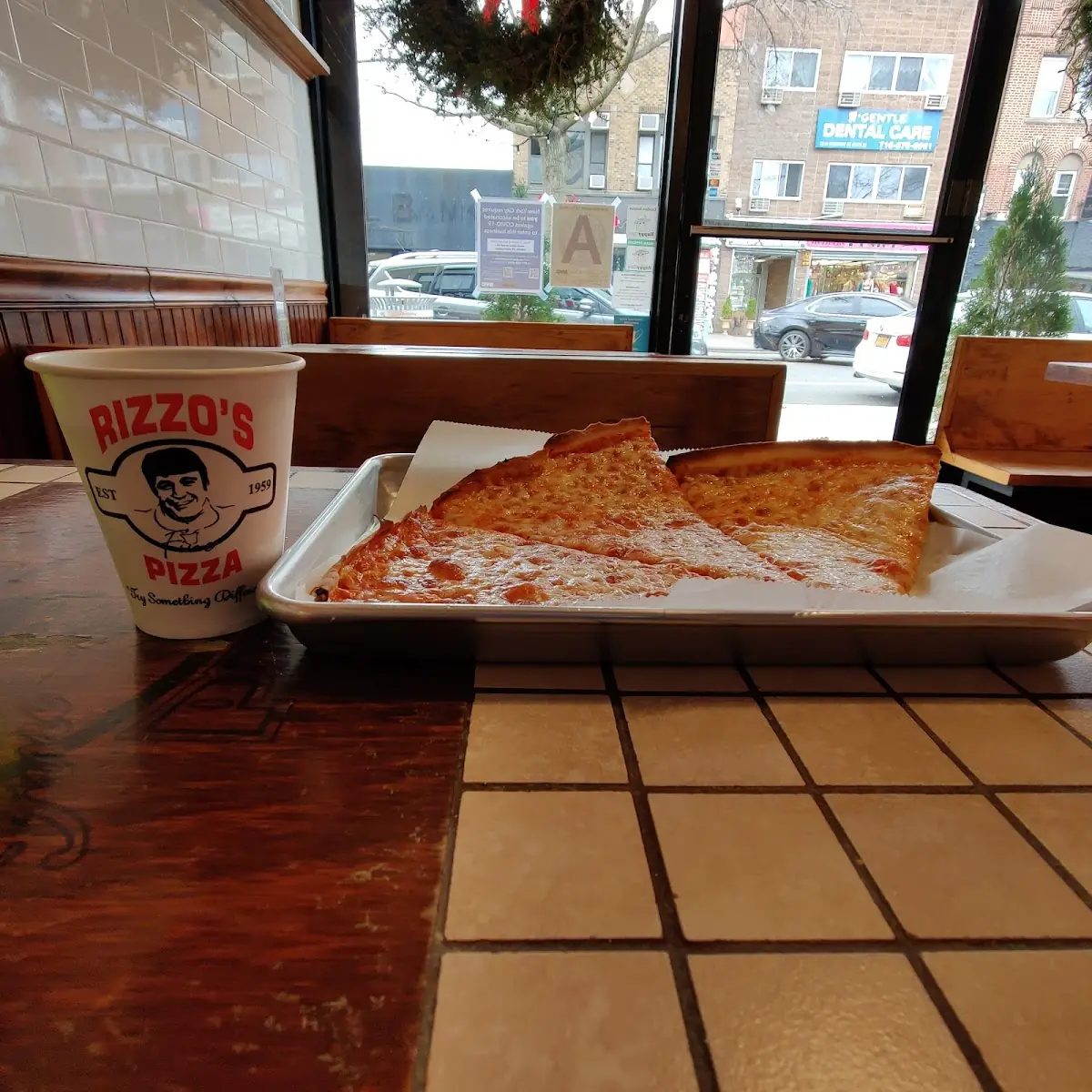 Super Thin Crust Pizza by the Slice