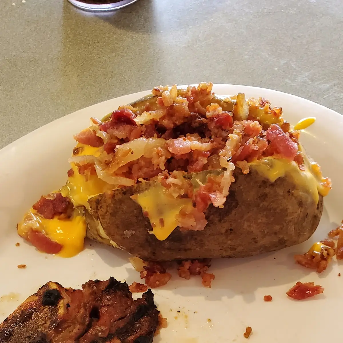 Potterhose Steak and Baked Potato