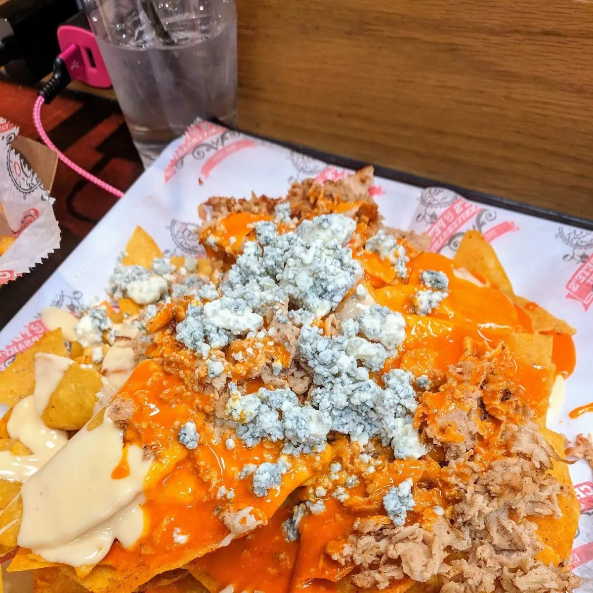 Buffalo Chicken Nachos