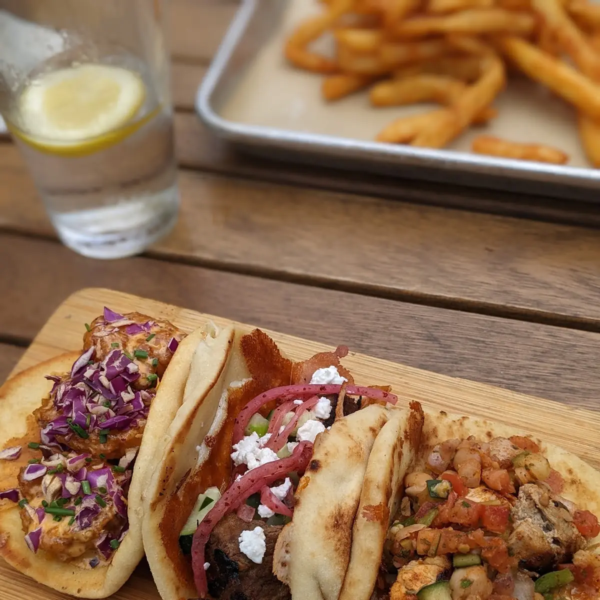 Naan Taco Trio
