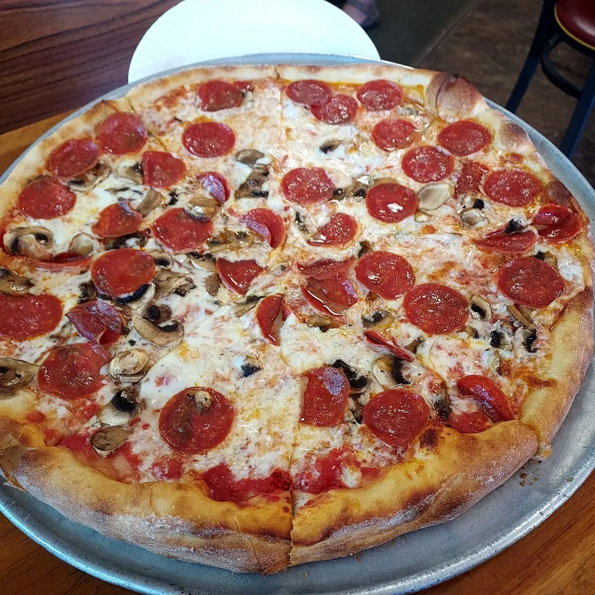Pepperoni Mushroom Pizza