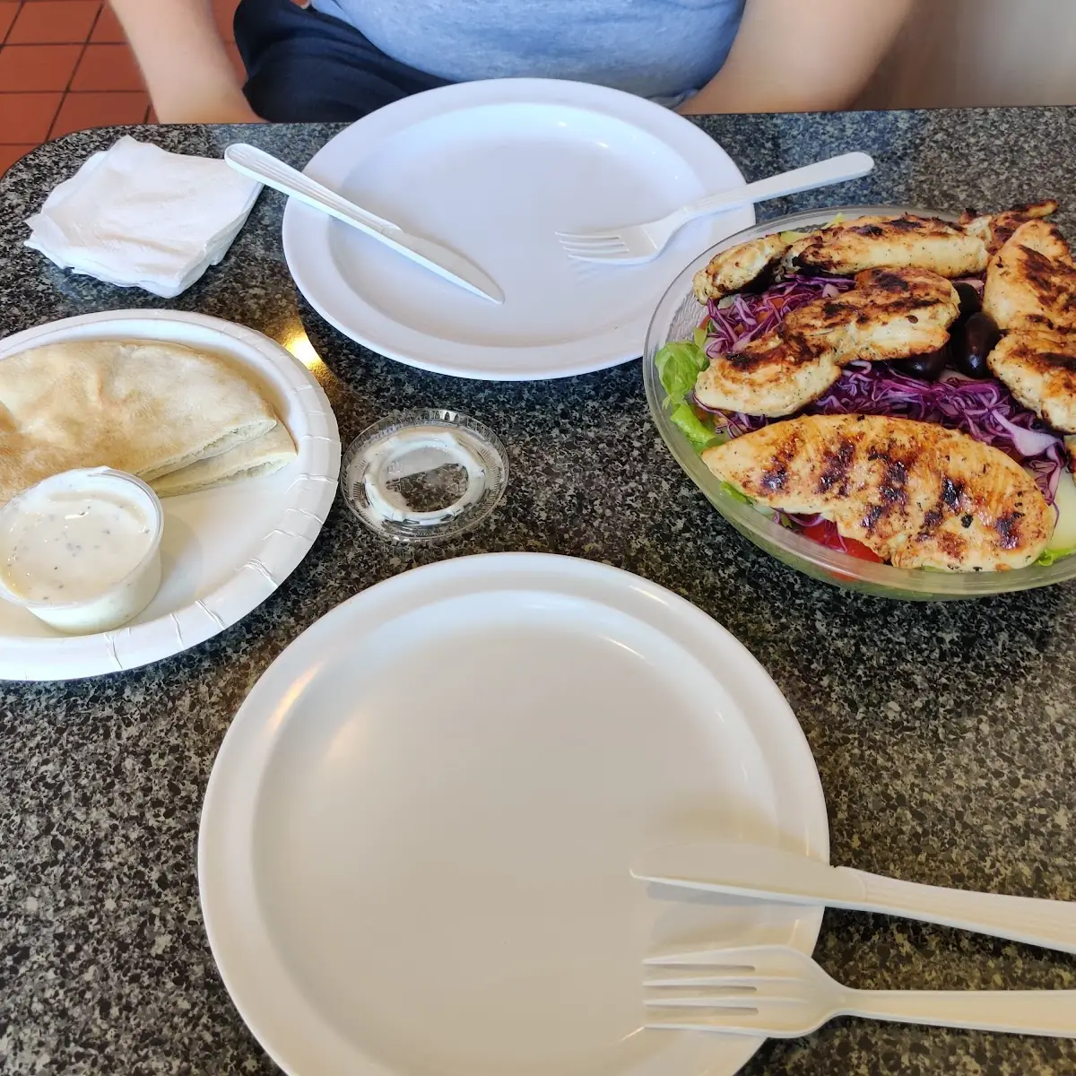 Lemon Chicken Wrap