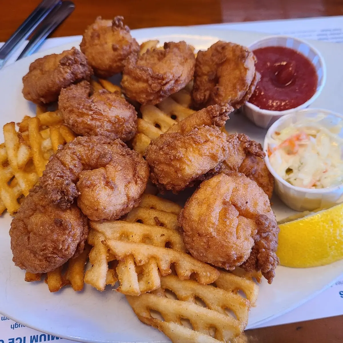 Fried Shrimp Platter