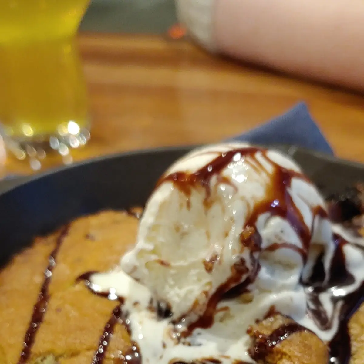 Warm Chocolate Chip Cookie