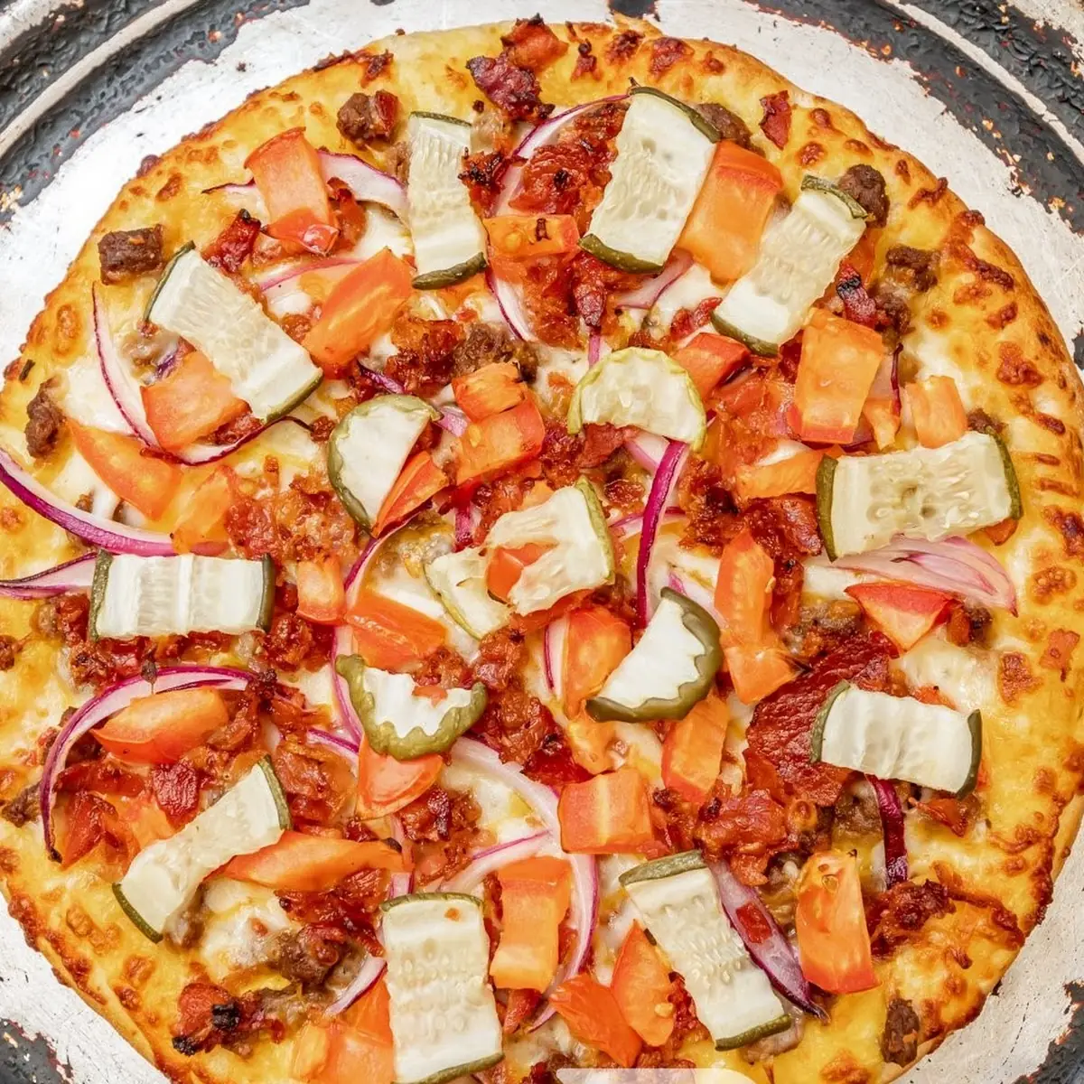 12" Med BBQ Chicken Pizza