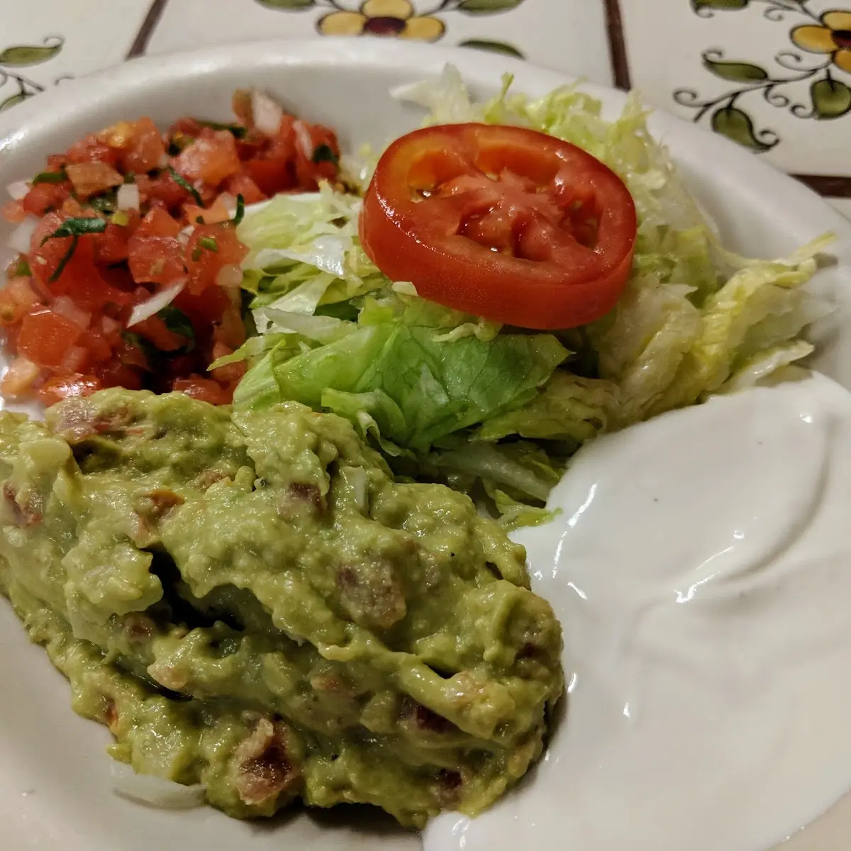 Sour Cream Salad Guacamole