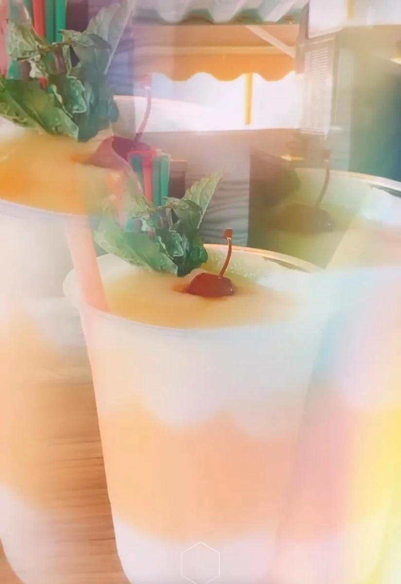 Passion Fruit and Mango Smoothie