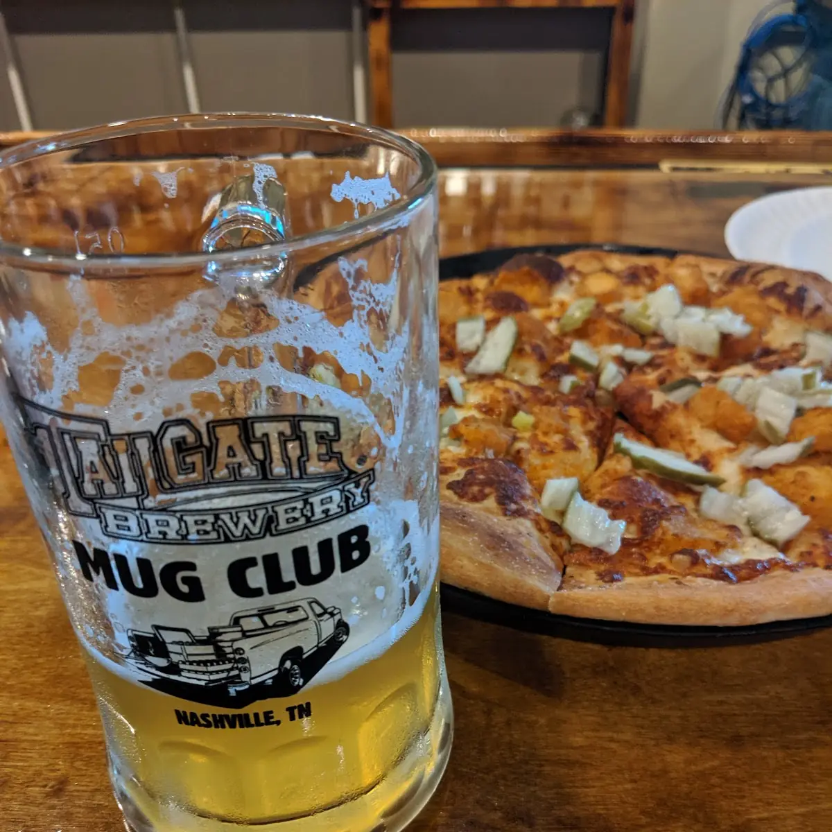 Hot Chicken Pizza
