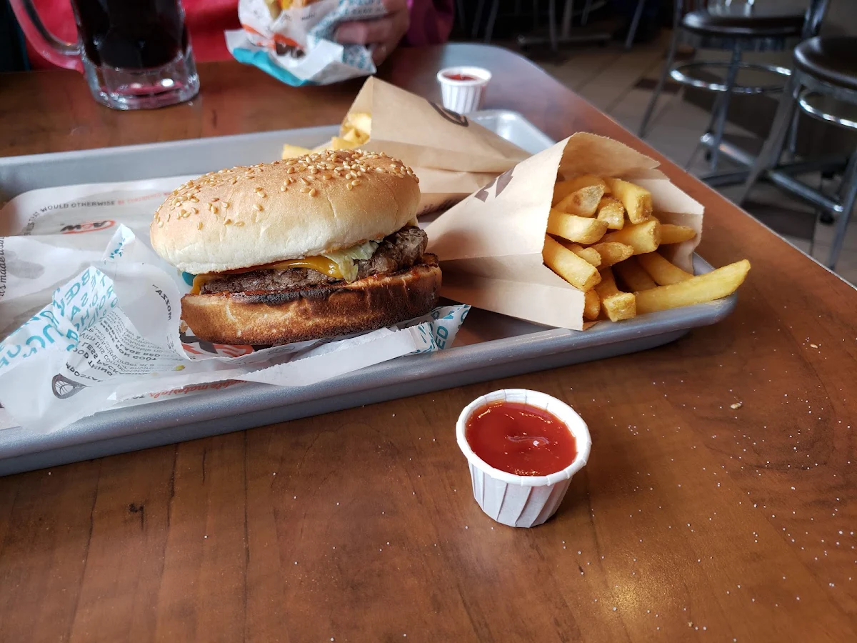 Burnt Teen Burger and Fries, A&W Canada